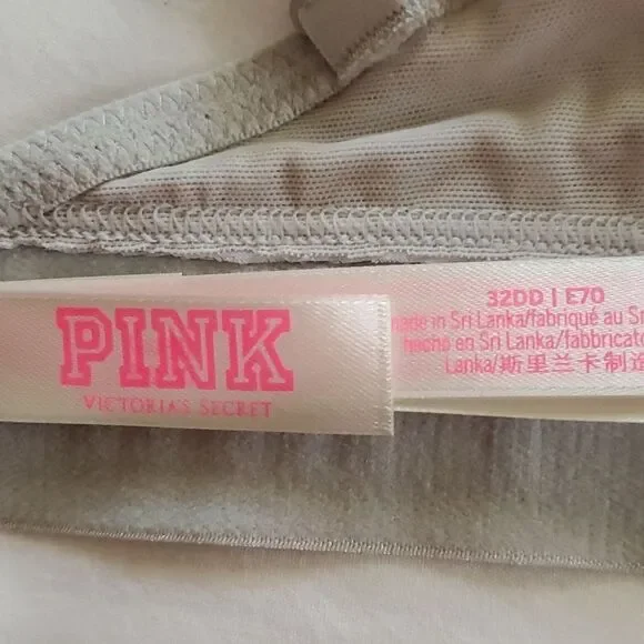 VICTORIA'S SECRET Pink sports bra size 32DD - Picture 4 of 6